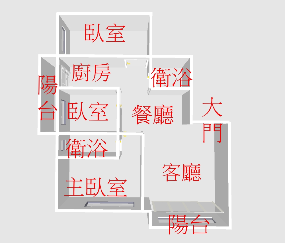 🏙景觀三房・頂樓稀有釋出｜近武陵高中・坡道平車・防水新施工