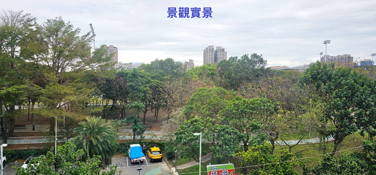 【中信王牌】132✌萬坪公園正對面漂亮3房