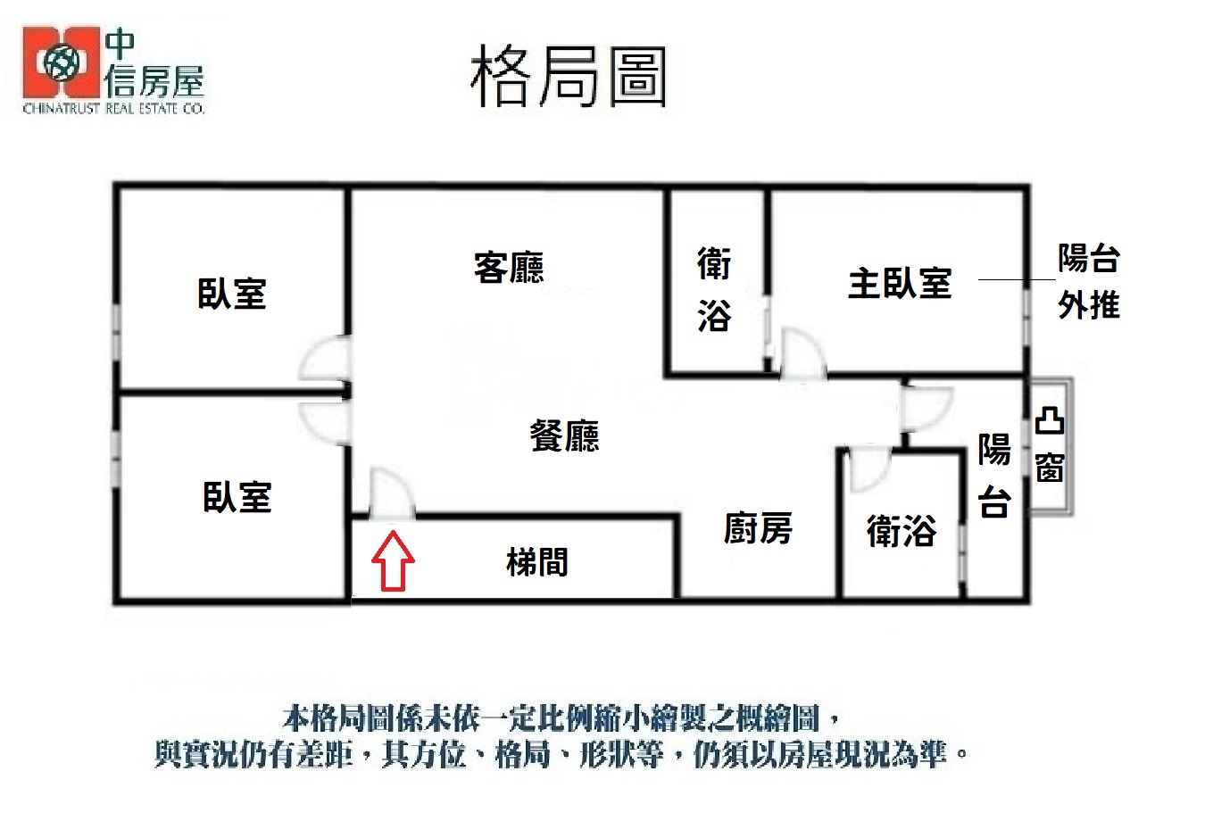 【中信王牌】132✌萬坪公園正對面漂亮3房