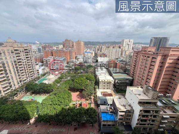 藝文特區精華區 【中悅瑰麗】 公園景觀戶四房三車