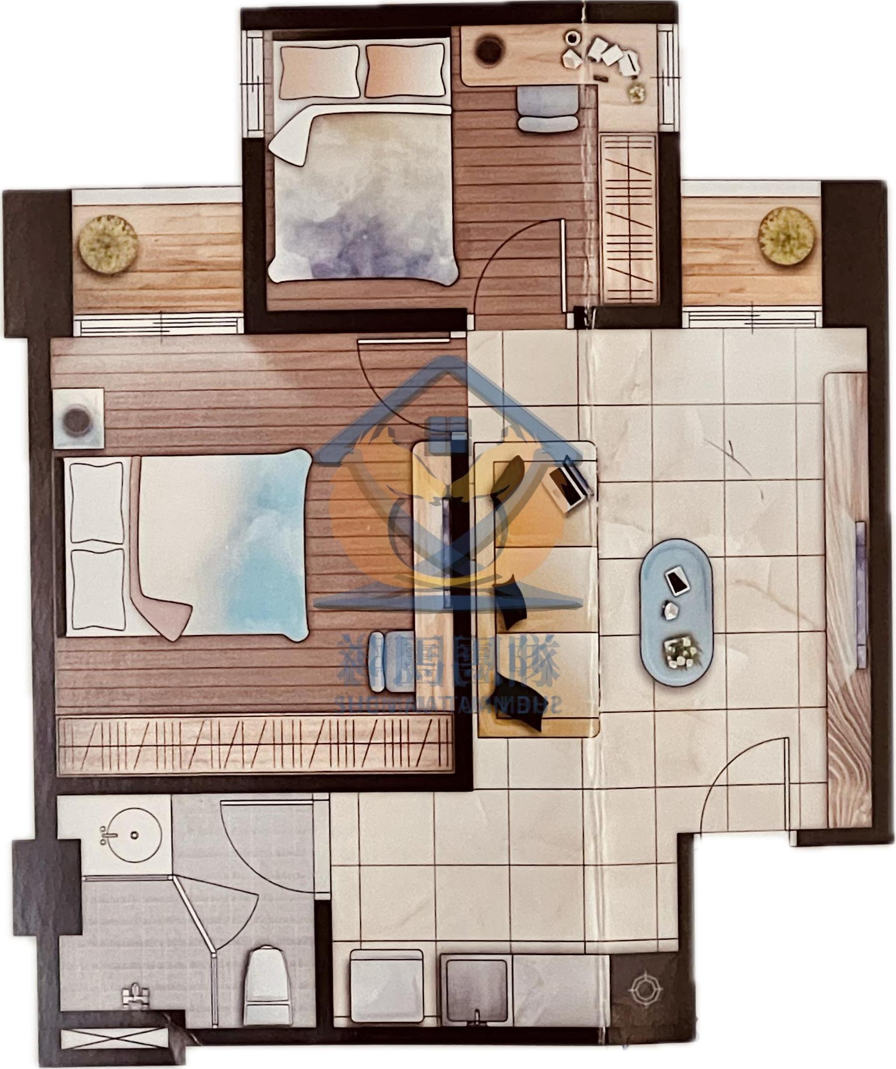 青埔買房買屋 觀音工業區【全聯旁】全新兩房採光佳