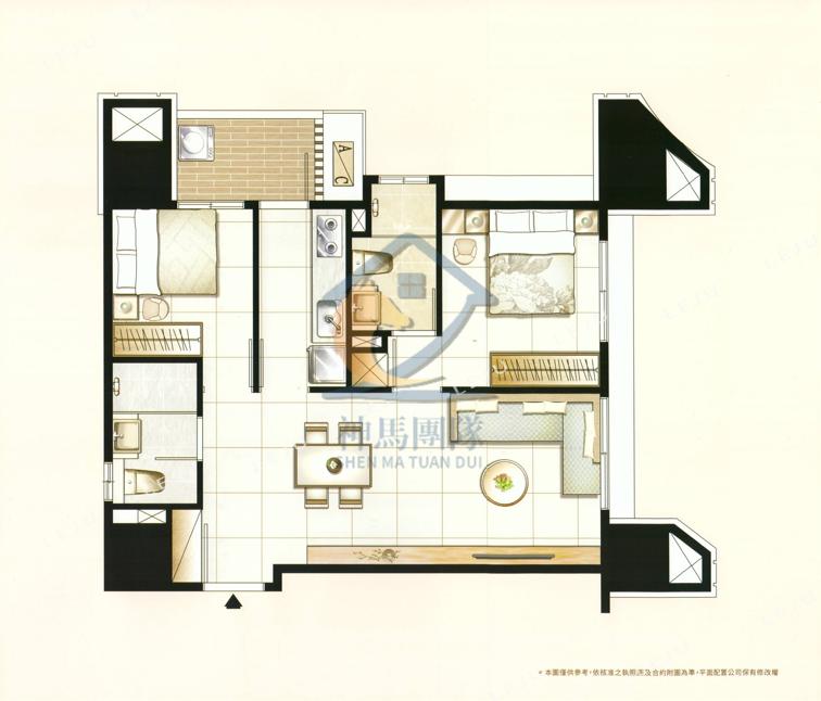 青埔買房買屋 A18-威均帝璽高樓景觀邊間戶(預售屋)