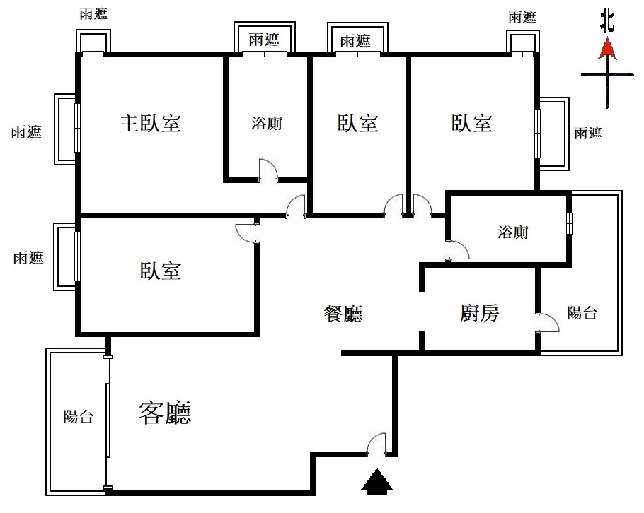 八期登陽豪宅｜新裝潢·超大4房雙平車｜低於實價登錄！