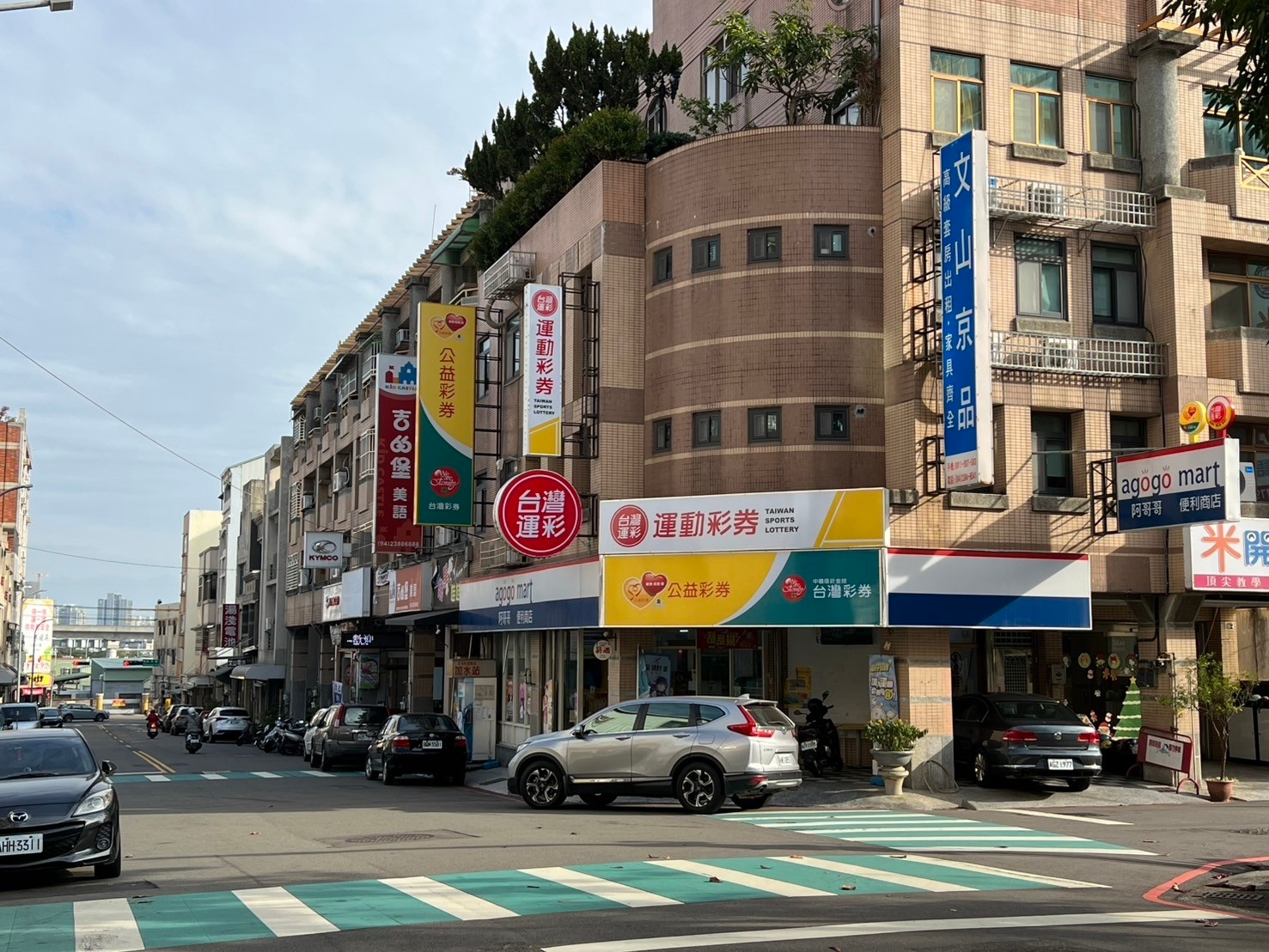 專任｜藝術羅丹大面寬三角窗店面｜店面+7套房穩定收租｜投資首選！