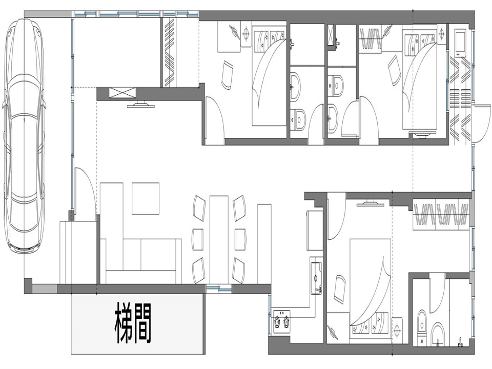 篤行國小一樓雙主臥公寓