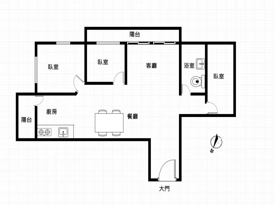 中清水湳精緻3房電梯公寓