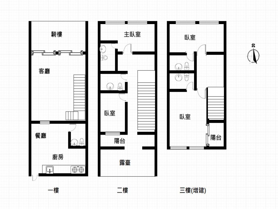 北屯-崇德大透天 全新整理