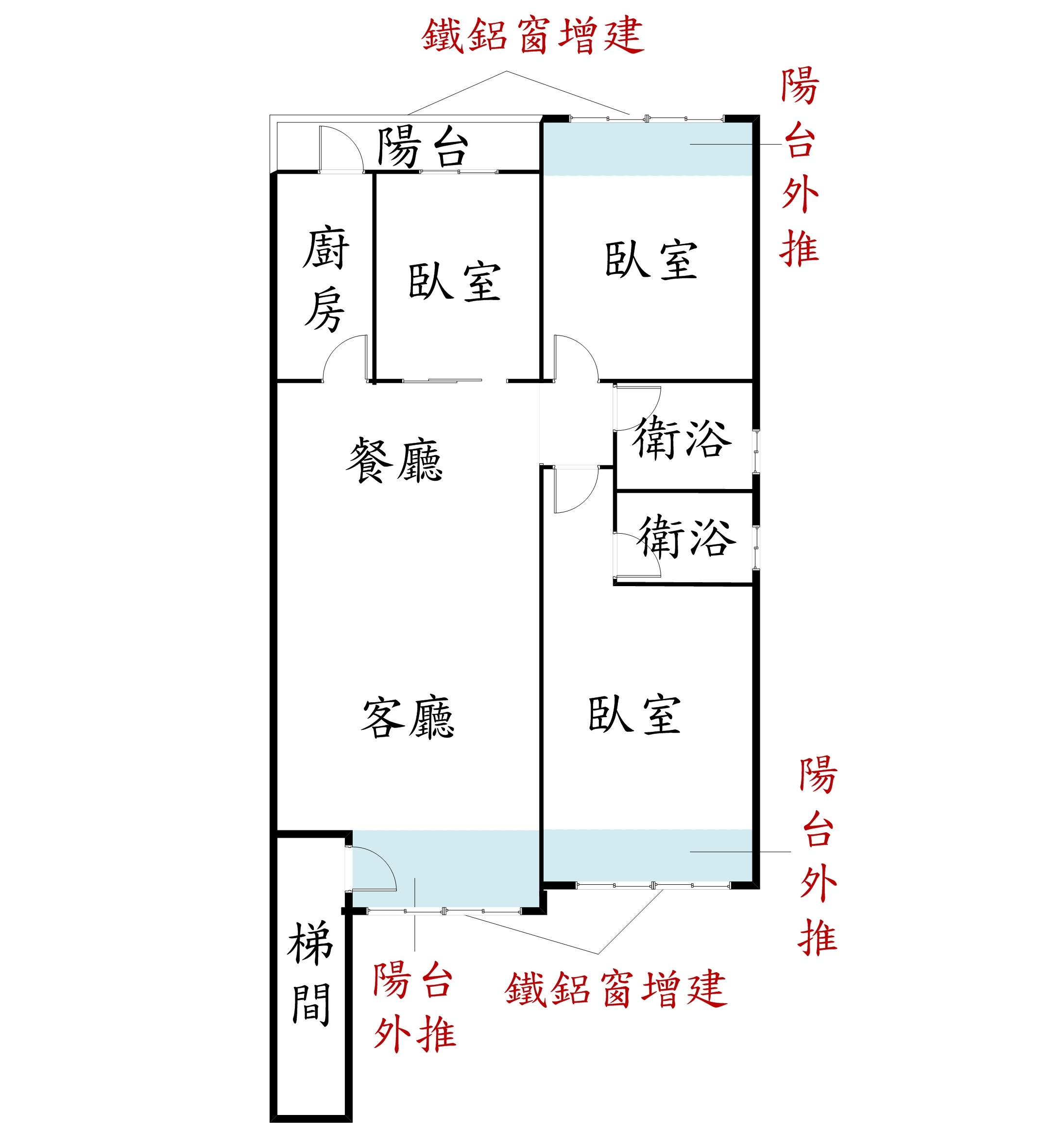 群義⭕️頂溪區公所三樓五告水水三房⭕️呂