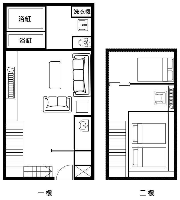 高樓景觀精裝雙湯屋