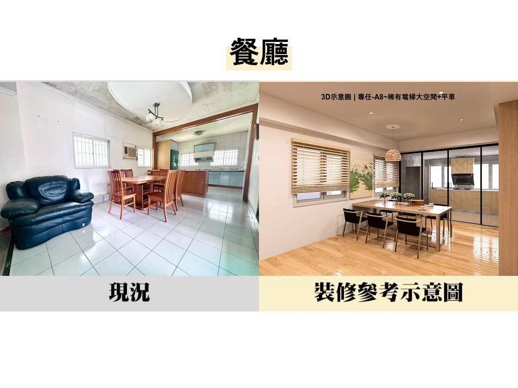 【精選推薦】林口A8~稀有電梯大空間+平車