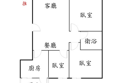 群義*南勢角高樓景觀3房車