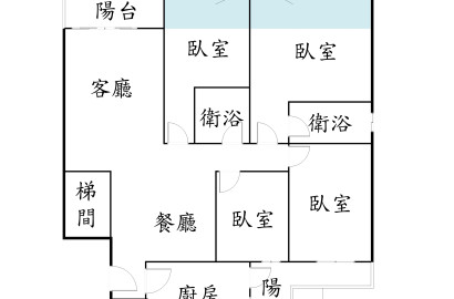 群義*頂溪站華廈電梯4房