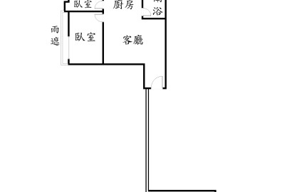 群義*頂溪捷運邊間電梯兩房