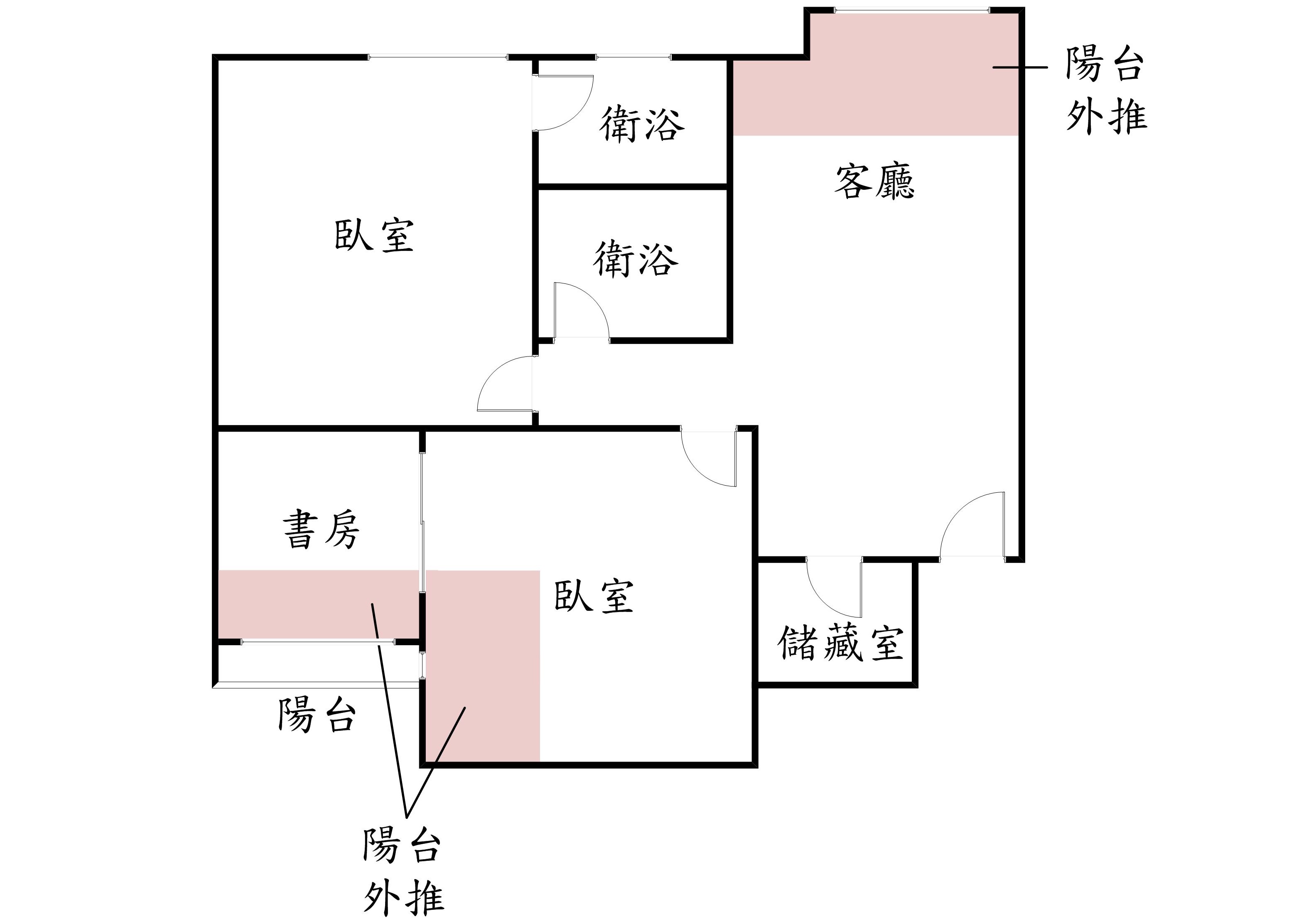 群義*電梯兩房雙衛坡平車