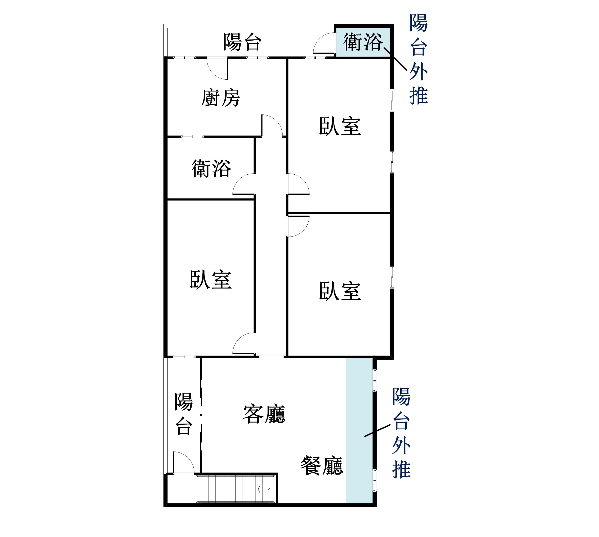 安邦公園公寓2樓