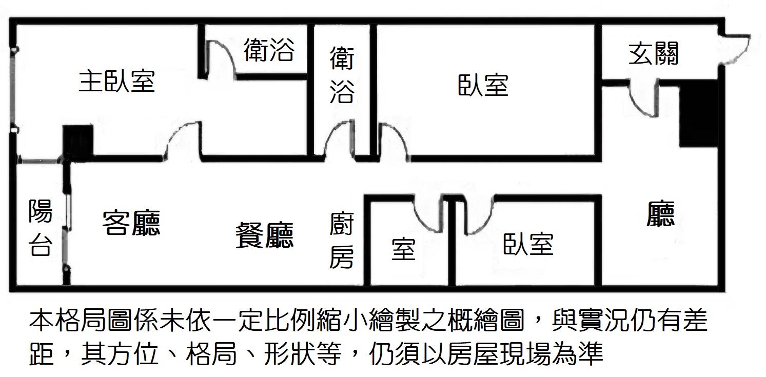 (023)四季芳庭/面公園/中山國中3房美宅