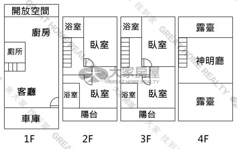 永靖全新大面寬朝南別墅