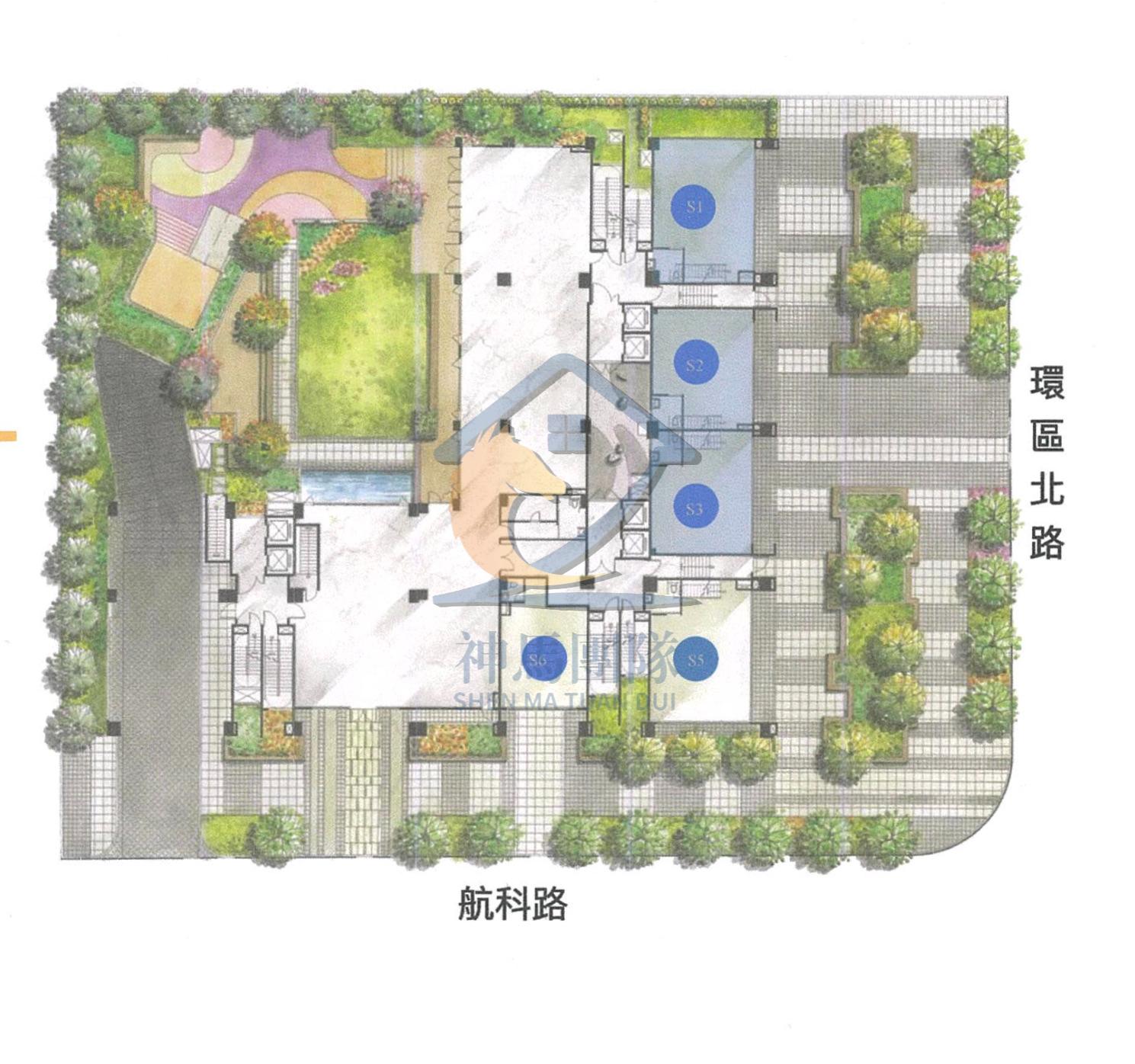 青埔買房買屋 客運園區-璟都麗緻大面寬角間店面(S5)