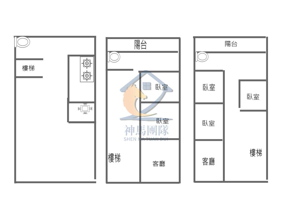 青埔買房買屋 大園國際路大面寬透天店住