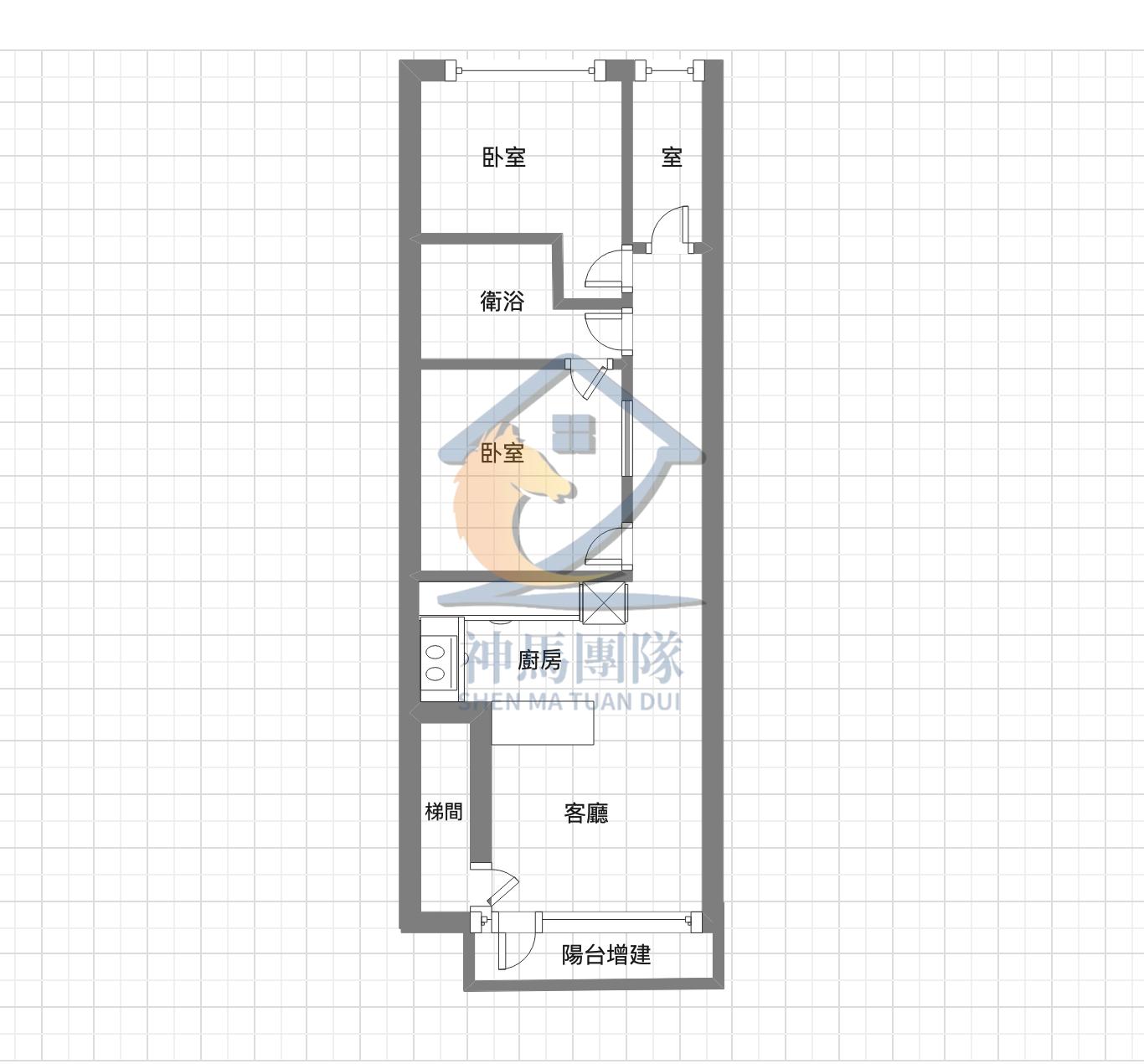 青埔買房買屋 台北橋-捷運全新裝潢2房美寓