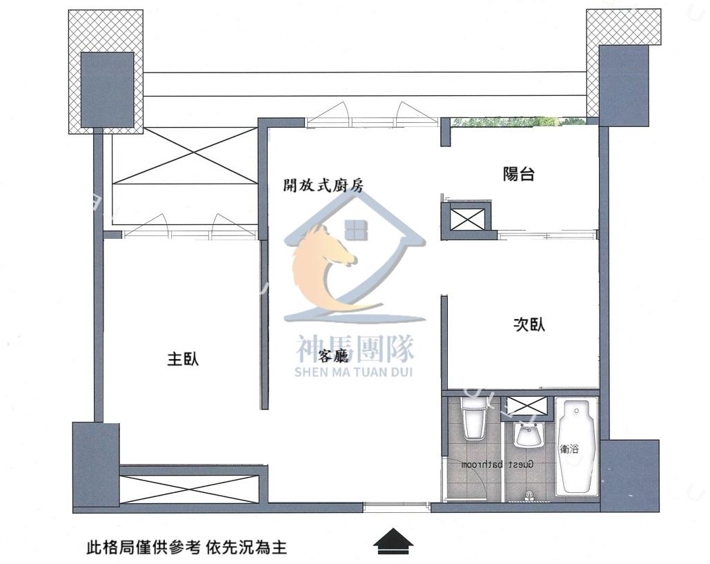 青埔買房買屋 A18高鐵站前裝潢2房車