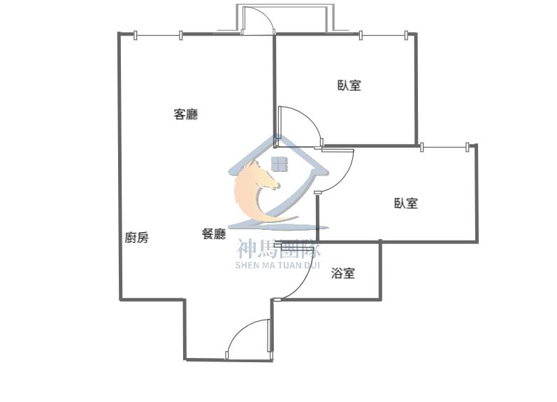 青埔買房買屋 客運園區『華登新城峰』高樓景觀大2房