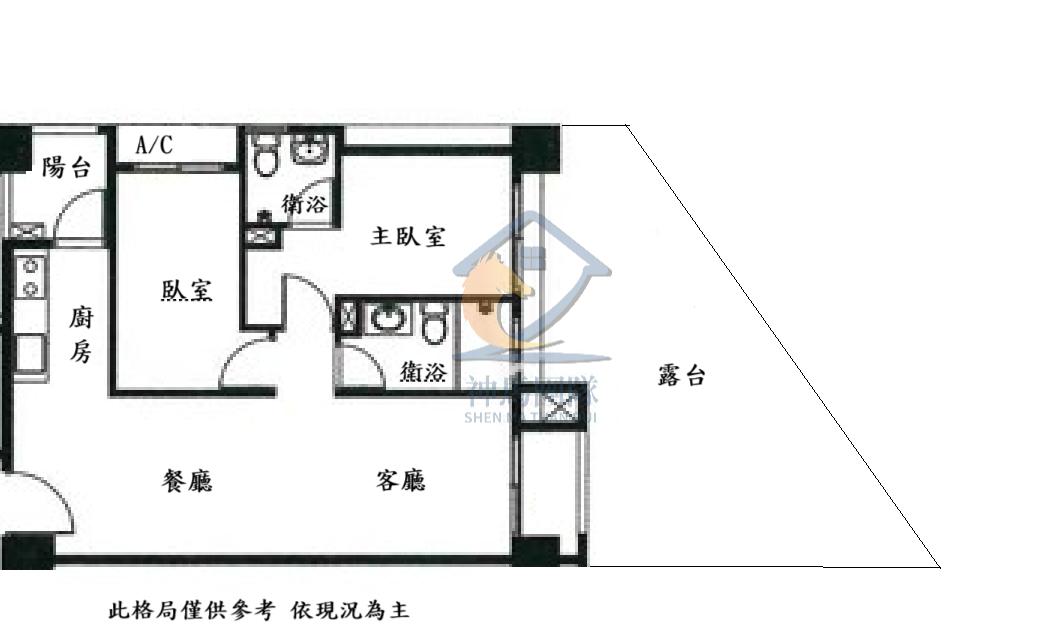 青埔買房買屋 崙坪2房車+大露台