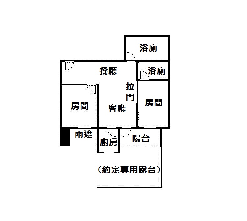 海洋都心兩房⠀夢幻大露台_全國不動產