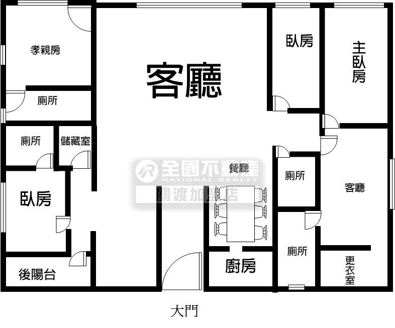 豪景河畔雙車位_全國不動產關渡加盟店